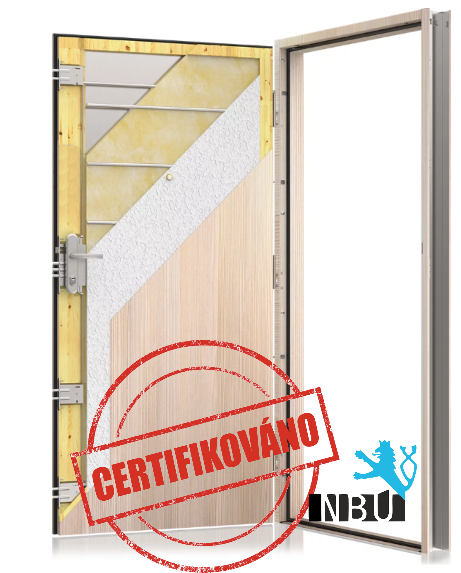 Rez křídlo a rám plus certifikace NBU a Trezor PREMIUM 60 RC3 EI30